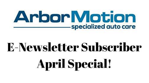April 2017 E-Newsletter Subscriber Special