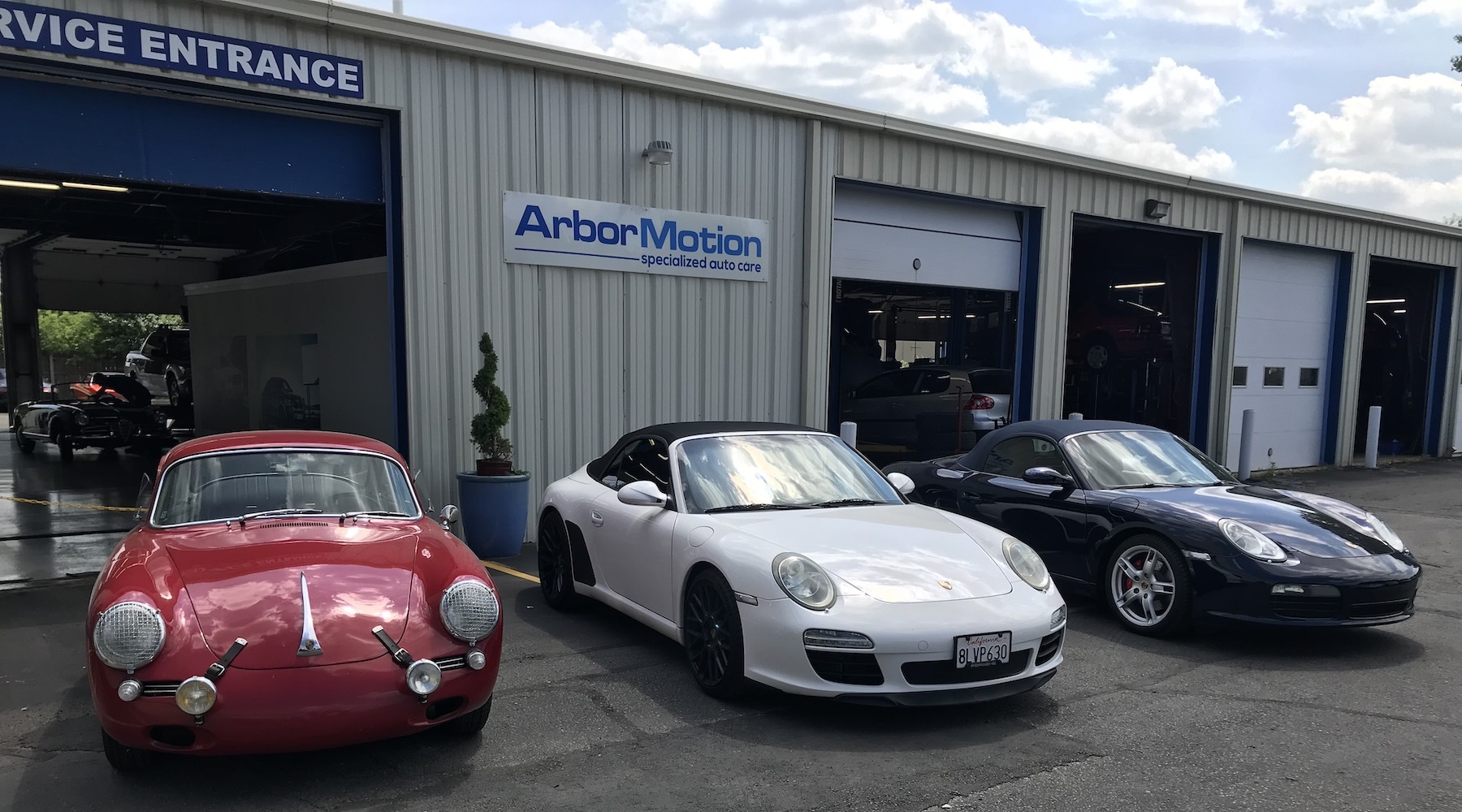Get your Porsche inspected at ArborMotion!
